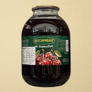 cherry juice glass 3l