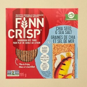 crispbread chia seed & sea salt thin