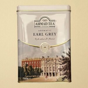 eearl grey tea metal caddy 500g