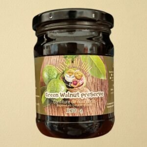 green walnut preserve glass 320 g