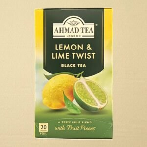 lemon & lime twist black tea 20 bags