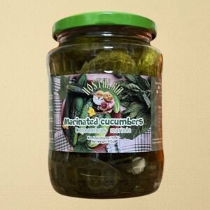 marinated cucumbers 720ml