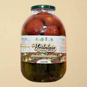 marinated cucumbers & tomatoes 3l