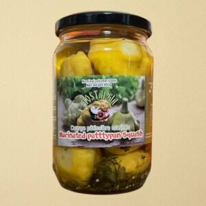 marinated pattypan squash 720ml