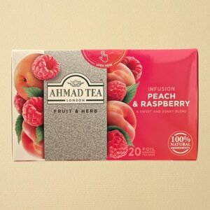 peach & raspberry tea 20 bags