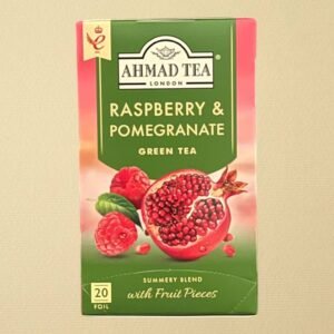 raspberry & pomegranate green tea 20 bags