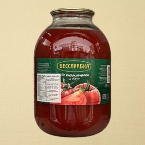 tomato juice glass 3l